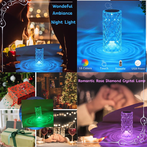 One Touch Crystal Lamp